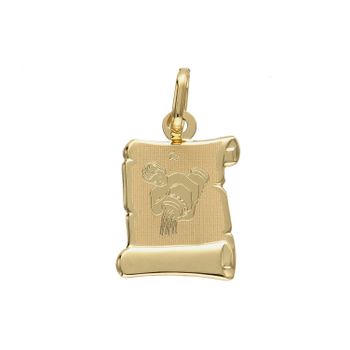 Złota zawieszka znak zodiaku Wodnik ZA 5412H.jpg